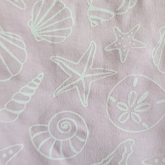 Hudson Baby Sleeveless Bodysuit With Seashells. Size 9-12 Months - Picture 2 of 4